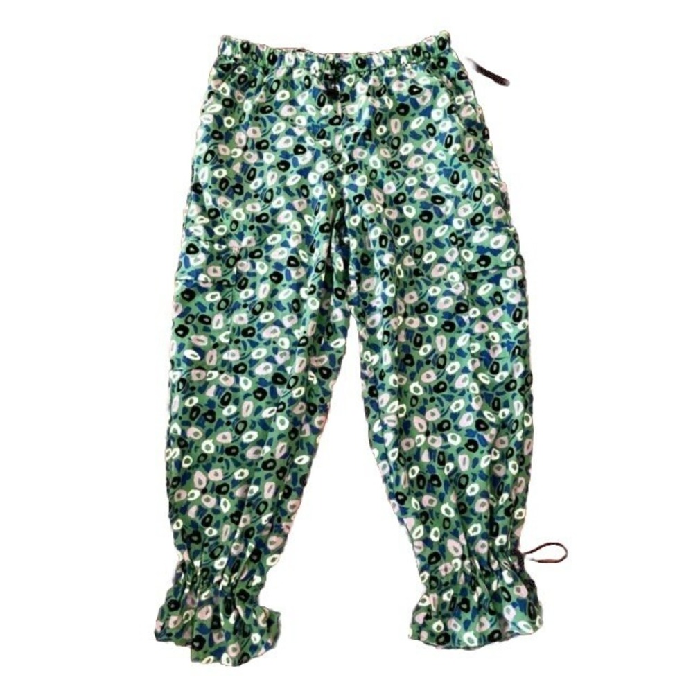 Diane von Furstenberg Pants Sz XL GREEN Utility Cargo Target‎